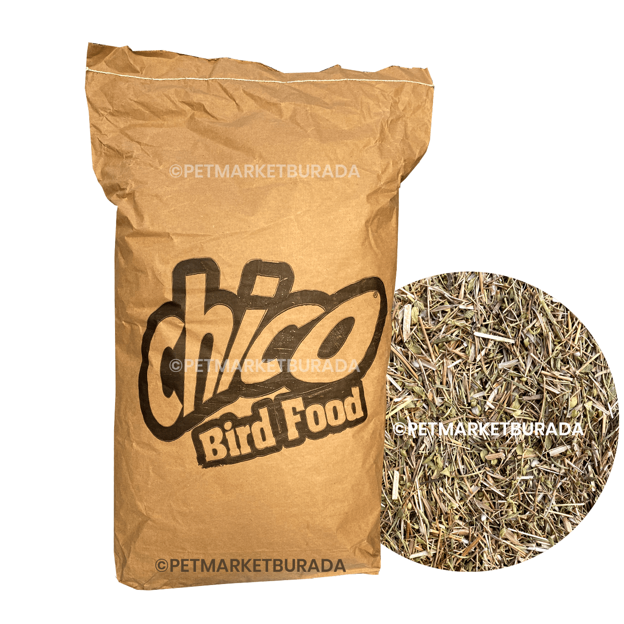 Chico Doğal Kekik Taban Ve Yuvalık Malzemesi (Bölünmüş) 1 kg