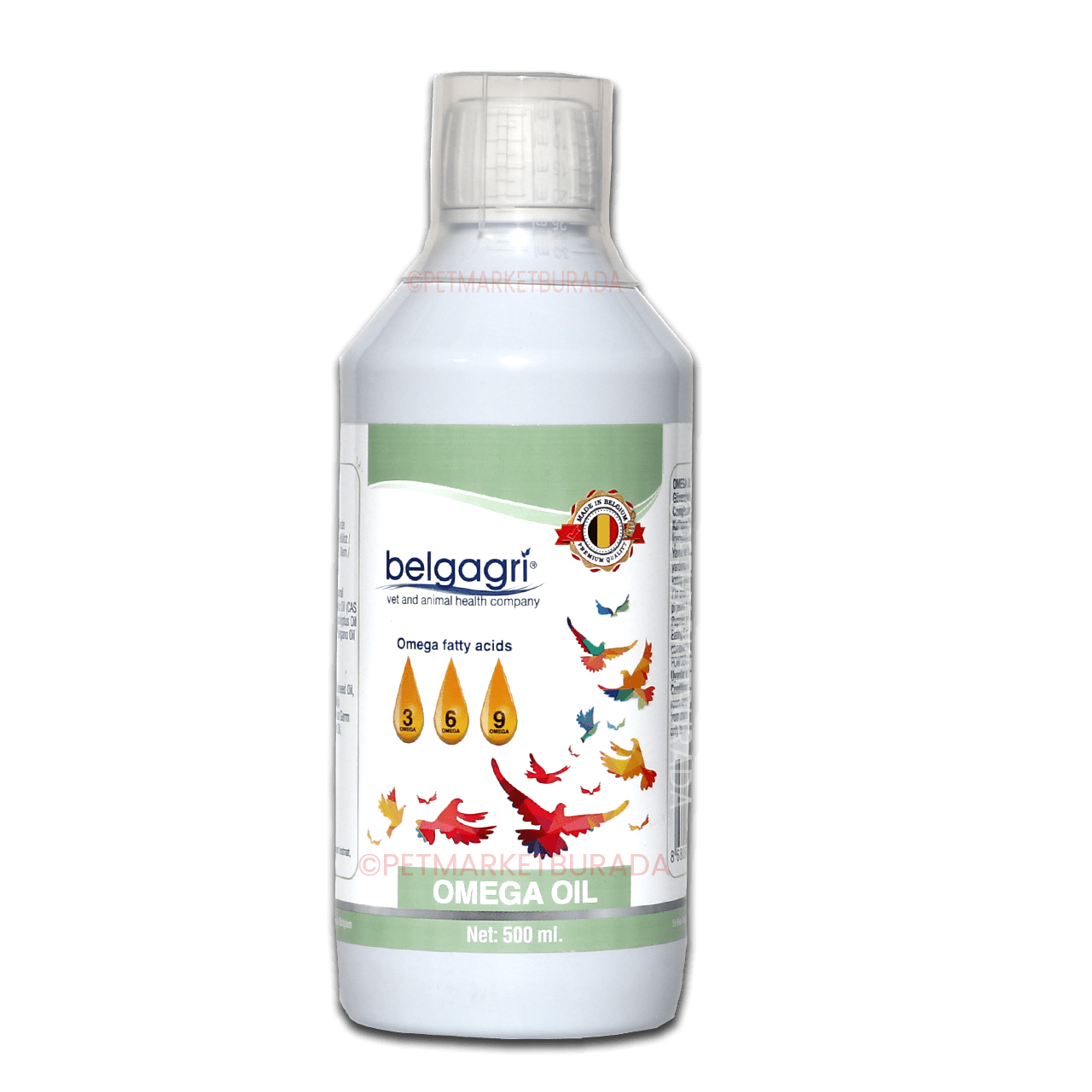 Ornivet Omega Oil Zengin Omega Yağı Karışımı 500 ml