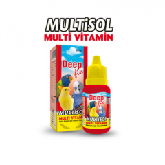 Deep Fix Multisol Kafes Kuşları İçin Sıvı Vitamin 30 ML