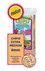Chipsi Extra Medium 6mm Kayın Ağcından Özel Taban Malzemesi (Bölünmüş) 5 Kg