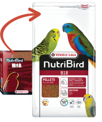 Versele Laga Nutribird B18 Damızlık Muhabbet Kuşları Ve Mini Paraketler İçin Meyveli Pelet Yem 3 kg
