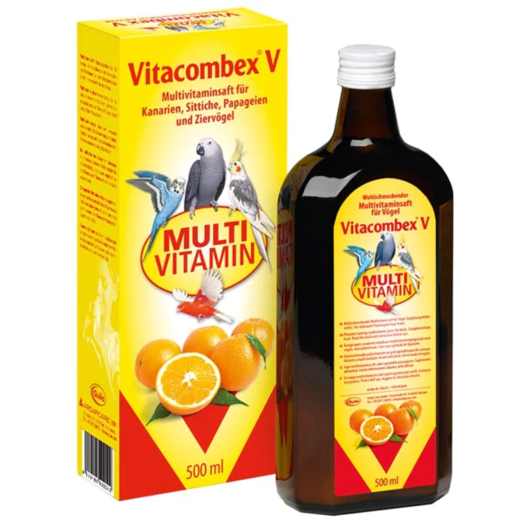 Quiko Vitacombex V Tüm Kuşlar İçin Sıvı Multivitamin 500 ml
