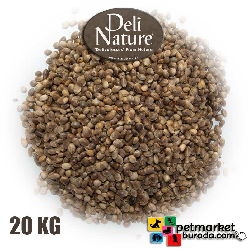 Deli Nature Tozsuz Ufak Taneli Kenevir Tohumu 20 Kg