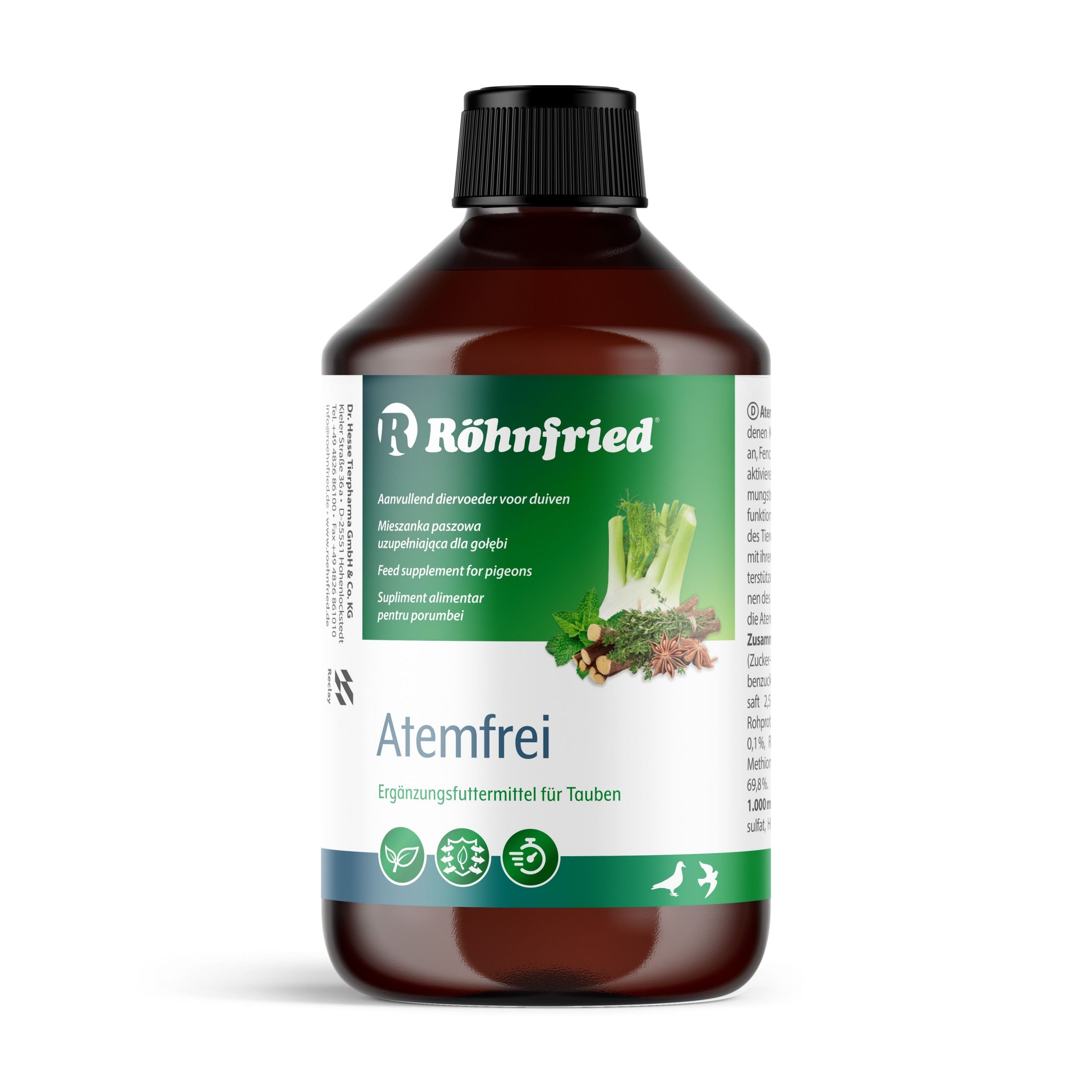 Röhnfried Atemfrei Bitkisel Doğal İksir 500 ml