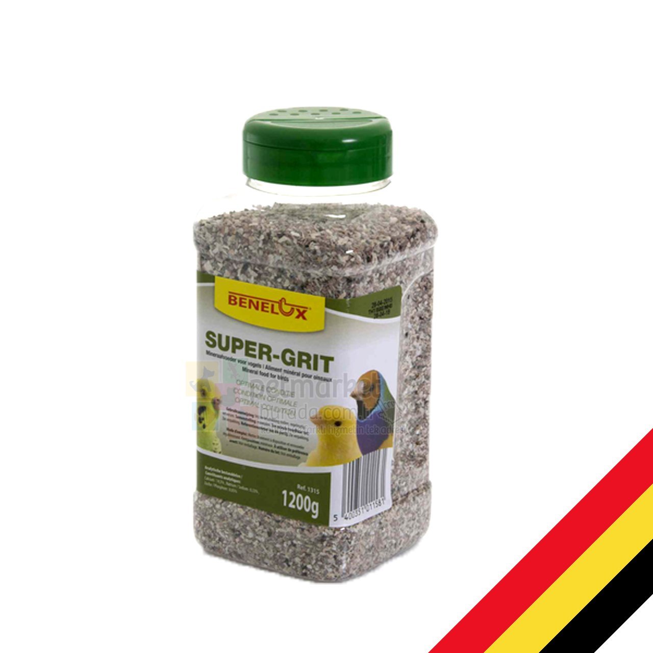 Benelux Super Grit Kömürlü Kuş Kumu 1.200 g