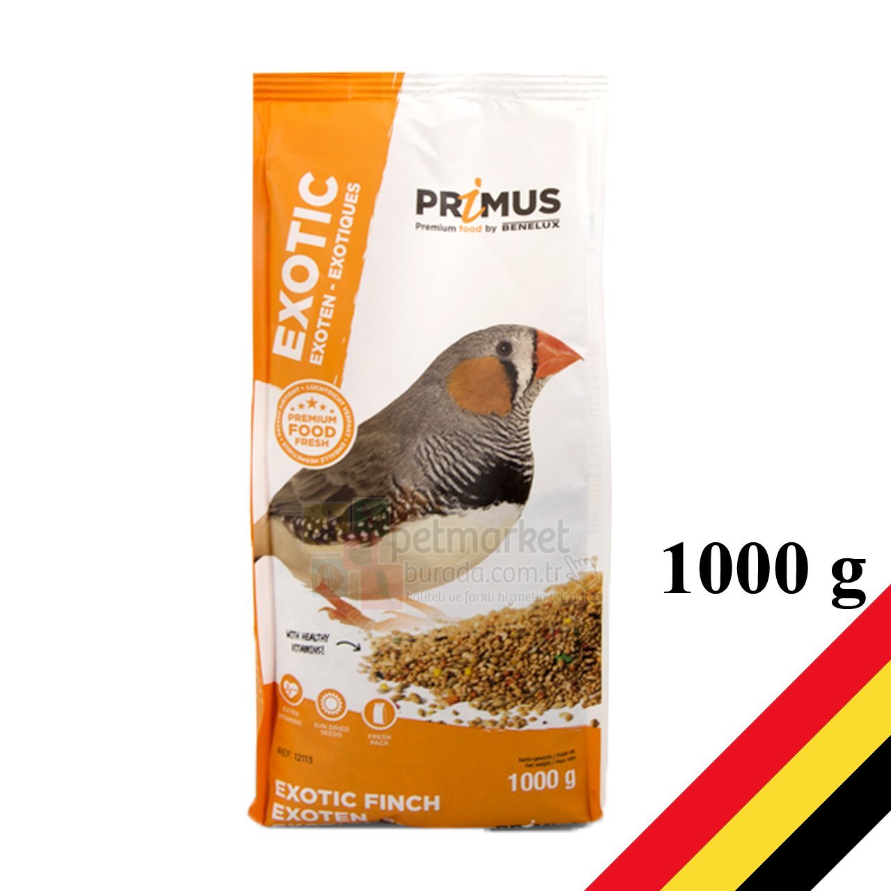 Benelux Primus Premium Vitaminli Finch Yemi 1 kg