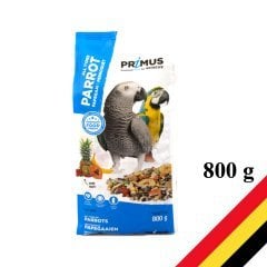Benelux Primus Premium Tüm Papağanlar İçin Ekstra Meyveli Karışık Yem 800 g