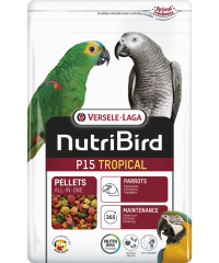Versele Laga Nutrıbırd P15 Tropical Papağanlar İçin Meyveli Pelet Yem 1 kg (Bölünmüş Ürün)