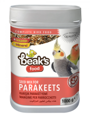 Beaks Karışık Sultan Papağanı Ve Paraket Yemi 1000 gr