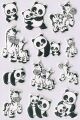 Herma Magic Etiket Foam Panda Ve Atlar 
