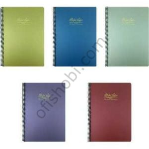 Gıpta Metal Notes Spiralli Pp Kapak Defter A4 100 Yaprak Kareli