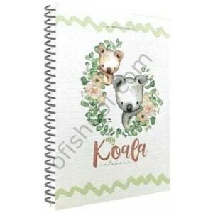 Gıpta Koala Spiralli Karton Kapak Defter A4 100 Yp Kareli