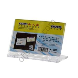 Kejea K-003 53X80 Mm Şeffaf Kaide Yatay Föylük