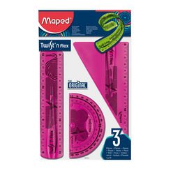 Maped Twistn Flex Esnek Cetvel Seti 30 Cm