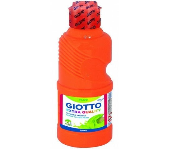 Giotto Fluo Neon Guaj Boya 250 Ml Turuncu