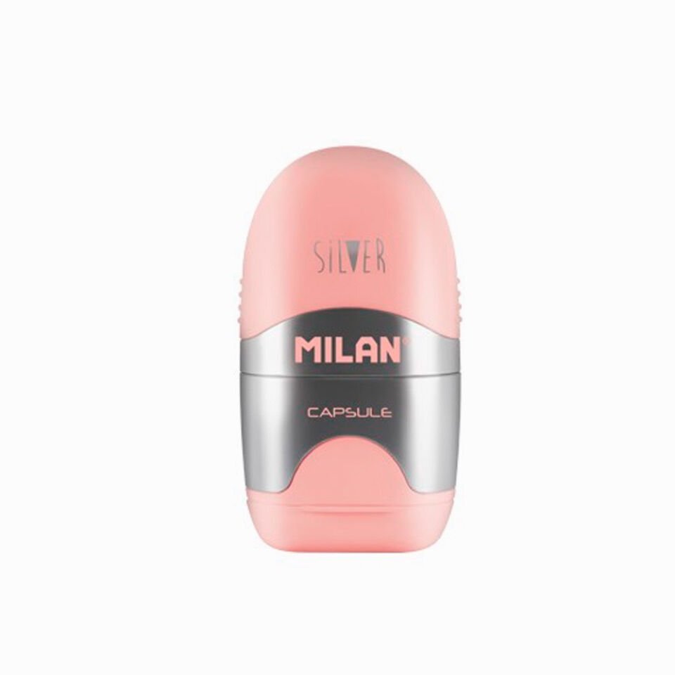 Milan Capsule Silver Kalemtraş Silgi