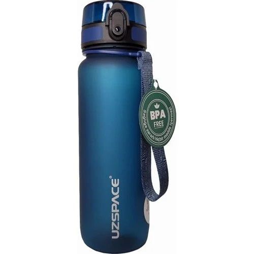 Uzspace 800 Ml Soft Touch Tritan Matara Blue