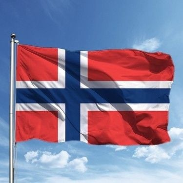 Buket 100x150 Cm Norveç Bayrağı