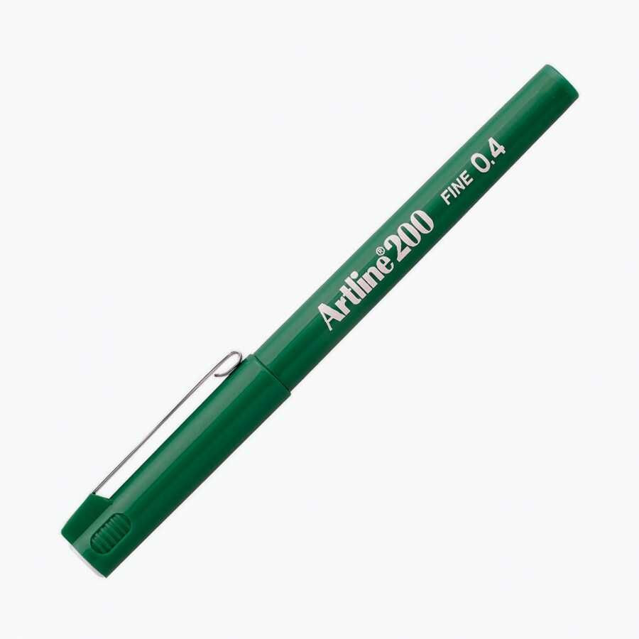 Artline 200N Fine Keçe Uçlu Yazı Kalemi Uç:0,4 Mm