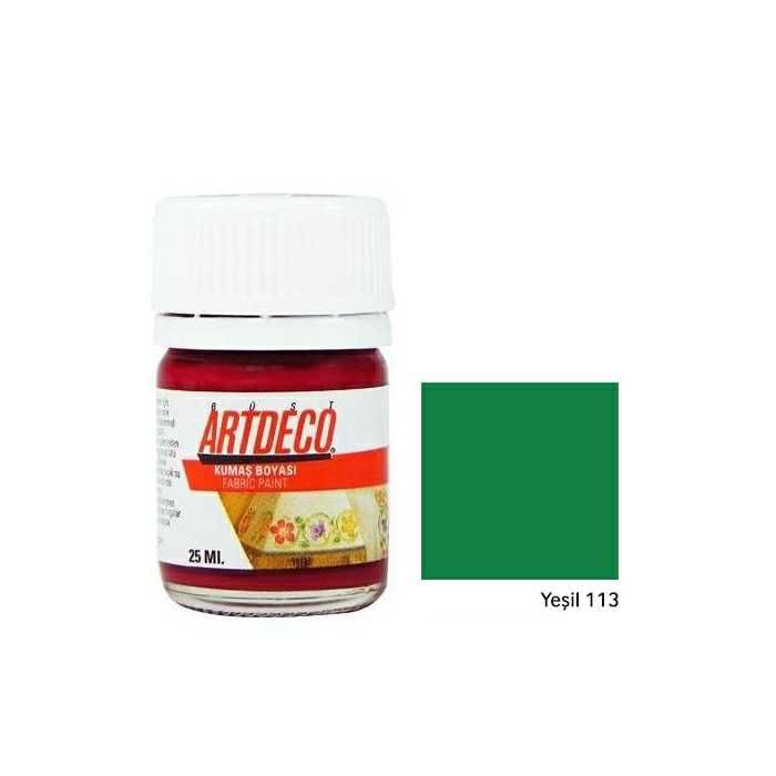 Artdeco Kumaş Boyası 25 Ml Yeşil 113