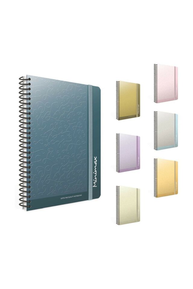 Gıpta Platinum Spiralli Pp Kapak Defter A4 80 Yaprak Kareli