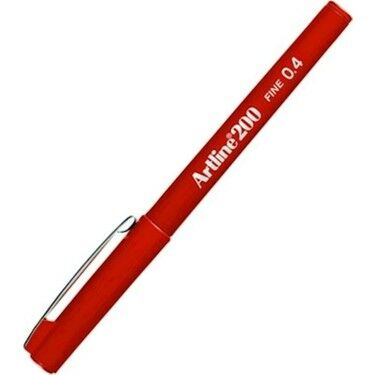 Artline 200N Fine Keçe Uçlu Yazı Kalemi Uç:0,4 Mm