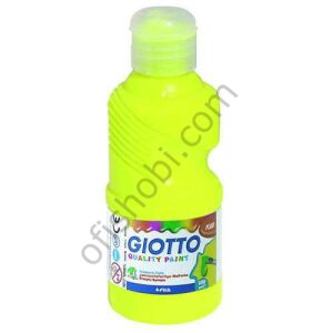 Giotto Fluo Neon Guaj Boya 250 Ml Sarı