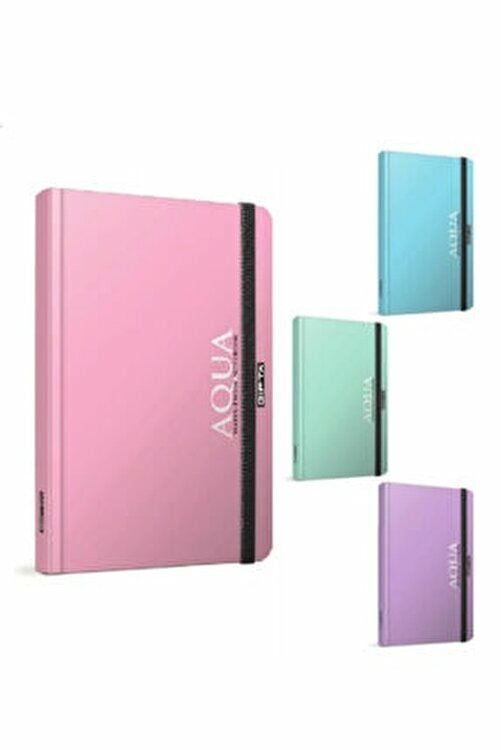 Gıpta Aqua Pastel İp Dikişli Sert Kapak Defter 13X