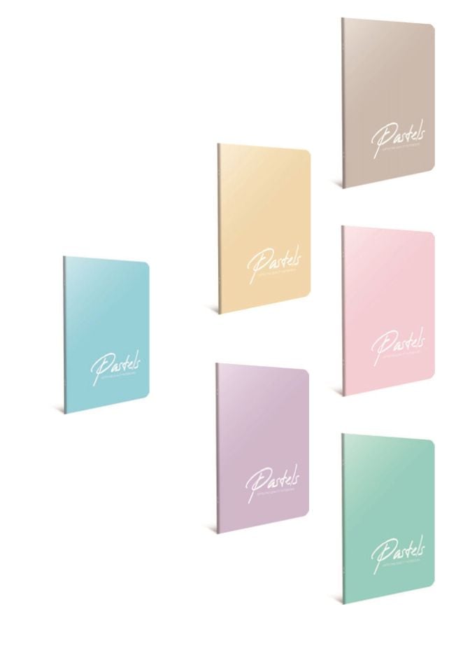 Gıpta Pastels Tel Dikişli Pp Kapak Defter A4 100 Y