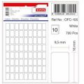 Tanex Ofc-105 Beyaz Ofis Etiketi 9,5x16 Mm