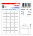 Tanex Ofc-110 Beyaz Ofis Etiketi 16x22 Mm