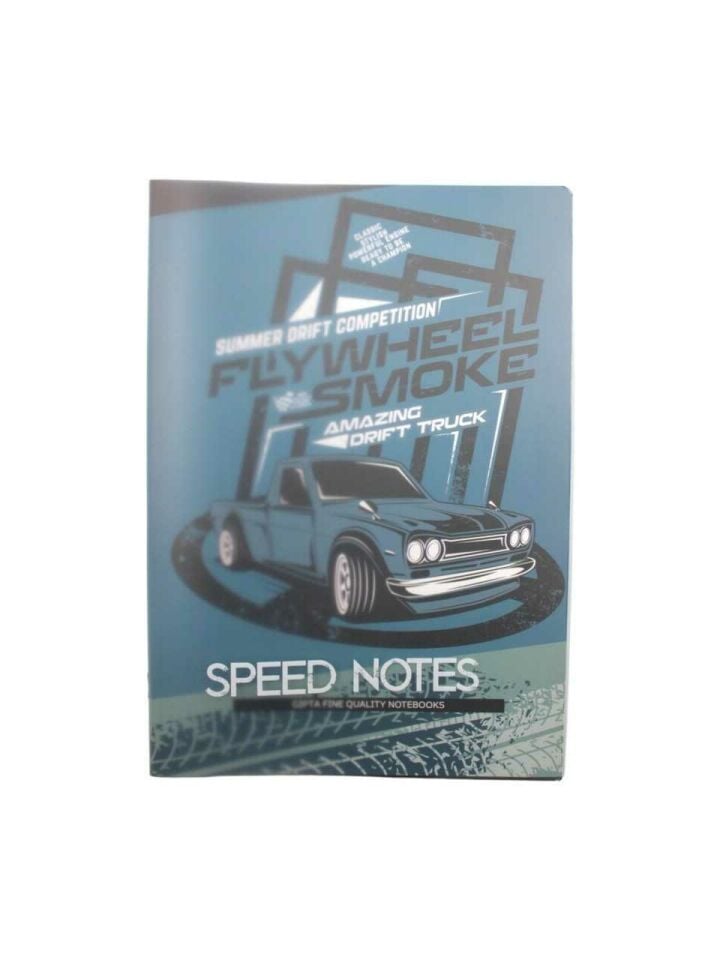 Gıpta Speed Notes Tel Dikişli Pp Kapak Defter A4 6