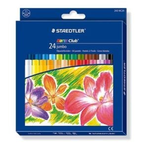 Staedtler 243 Nc24 Noris Clup Jumbo Yağlı Pastel Boya 24 Lü