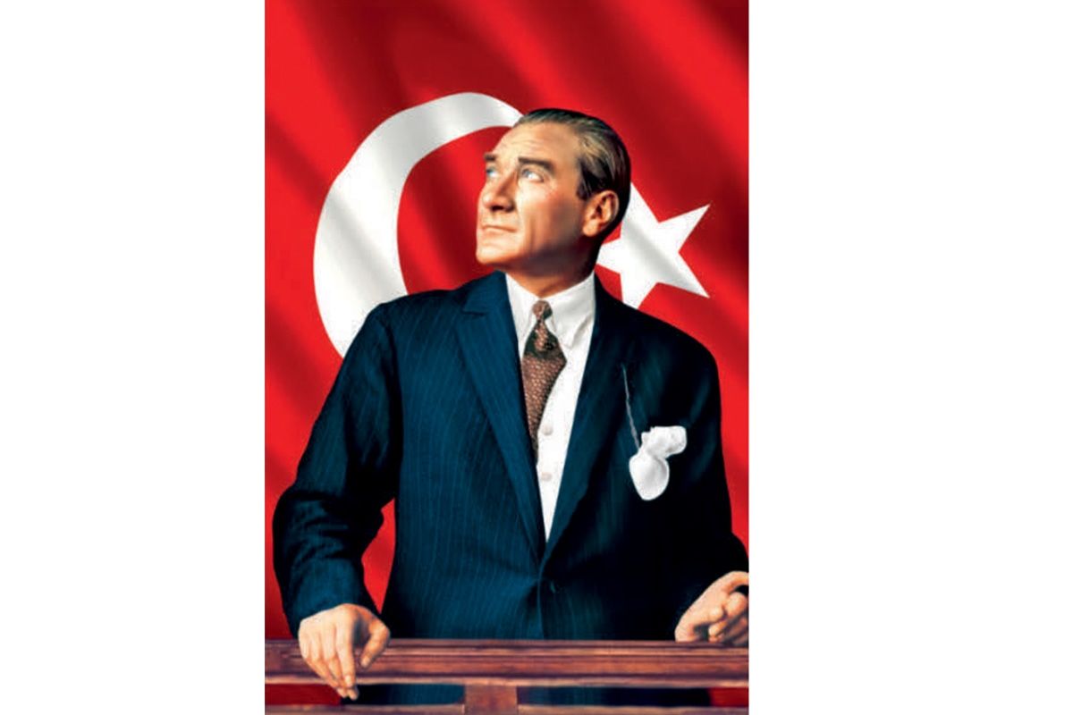 Buket 200x300 Cm Atatürk Posteri No 1