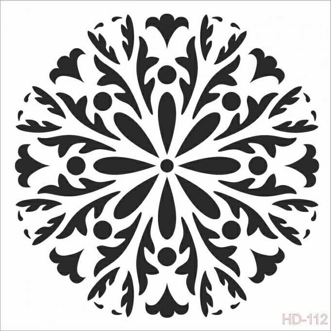 Cadence Home Decor Stencıl Hd-112 45X45
