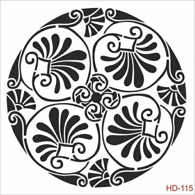 Cadence Home Decor Stencıl Hd-115 45X45