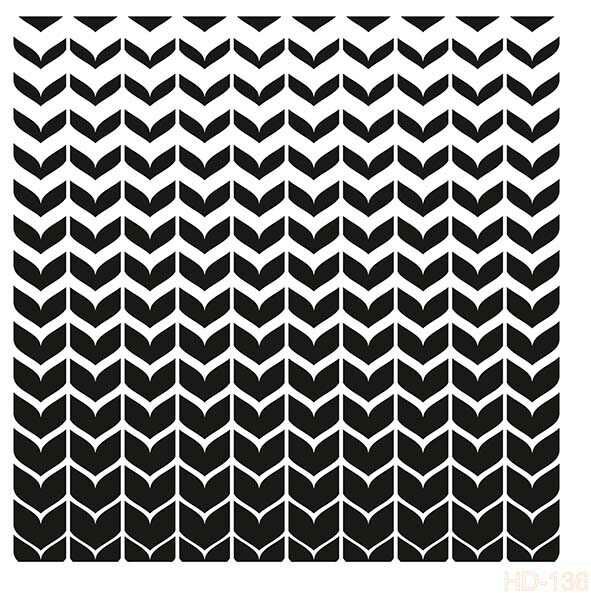 Cadence Home Decor Stencıl Hd-136 45X45