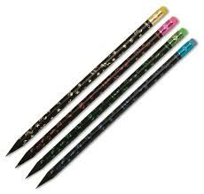 Faber-Castell Party Kurşun Kalem Silgili Siyah Lata