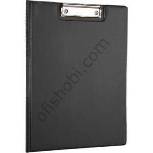 2K Sekreterlik Kapaklı A4 Pvc 100 Yaprak 222 Siyah 24x32 Cm