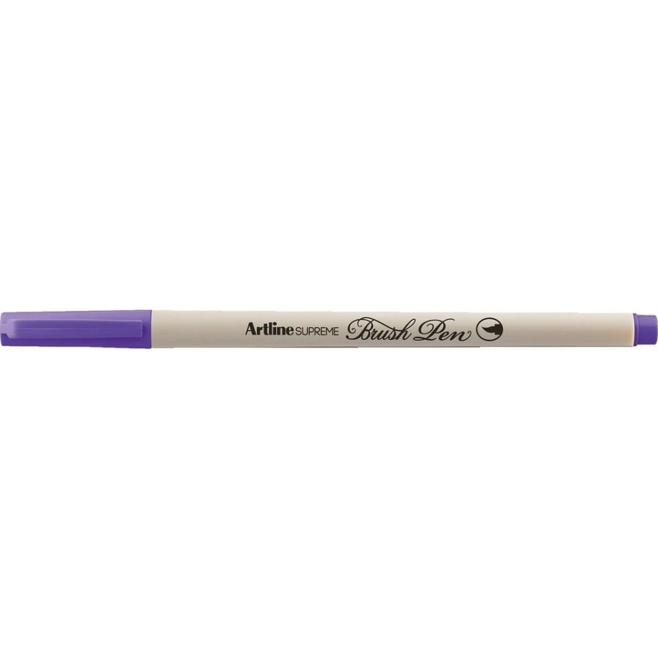 Artline Supreme Brush Uçlu Kalem Fosforlu Mor