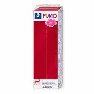 Staedtler 8021-26 Modelleme Kili Fimo Soft 454 Gr Vişne Kırmızı