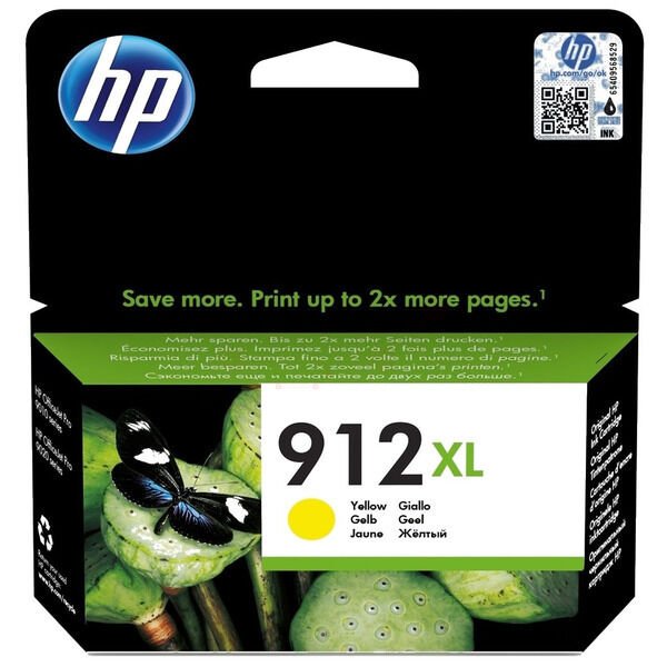 Hp 912Xl Sarı Yüksek Kapasiteli Kartuş