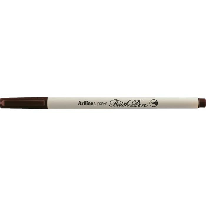 Artline Supreme Brush Uçlu Kalem Koyu Kahve