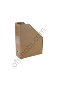 2K Magazinlik Suni Deri Masa Üstü A4 9 Cm Geniş 384-9 Vizon 23x30 Cm