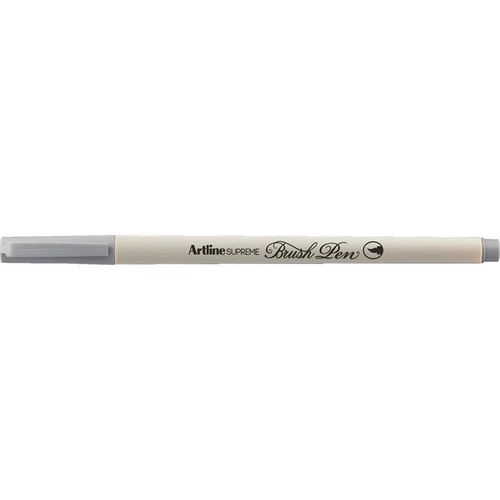 Artline Supreme Brush Uçlu Kalem Gri