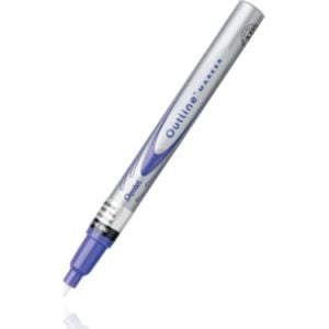 Pentel Kontürlü Markör Violet