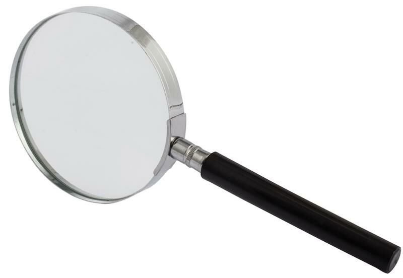 Kraf Büyüteç Metal Çerçeve 90 Mm 395G 3X
