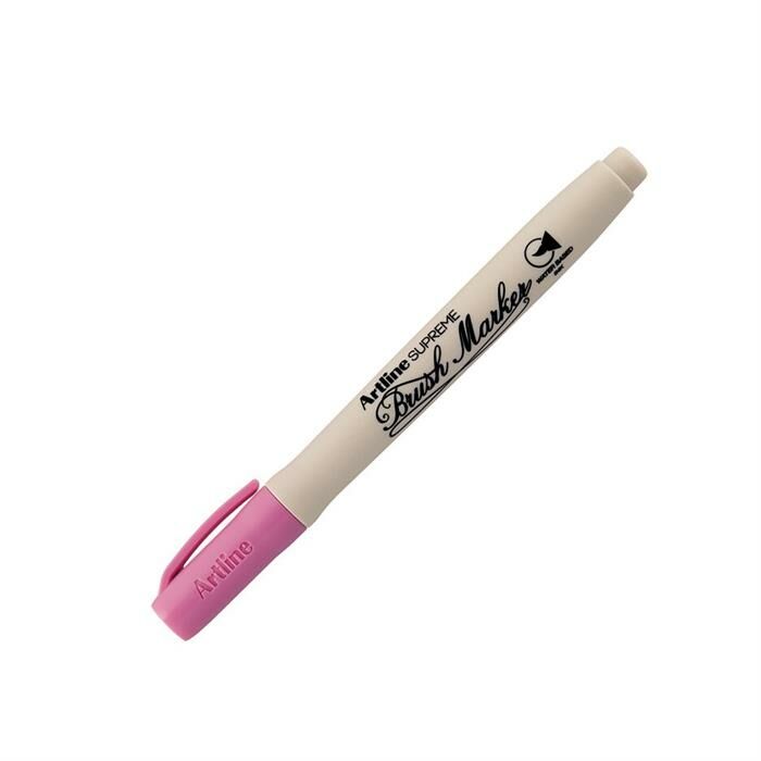 Artline Supreme Brush Uçlu Kalem Pembe