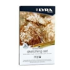 Lyra Rembrandt 11 Li Metal Kutu Sketching Set Box