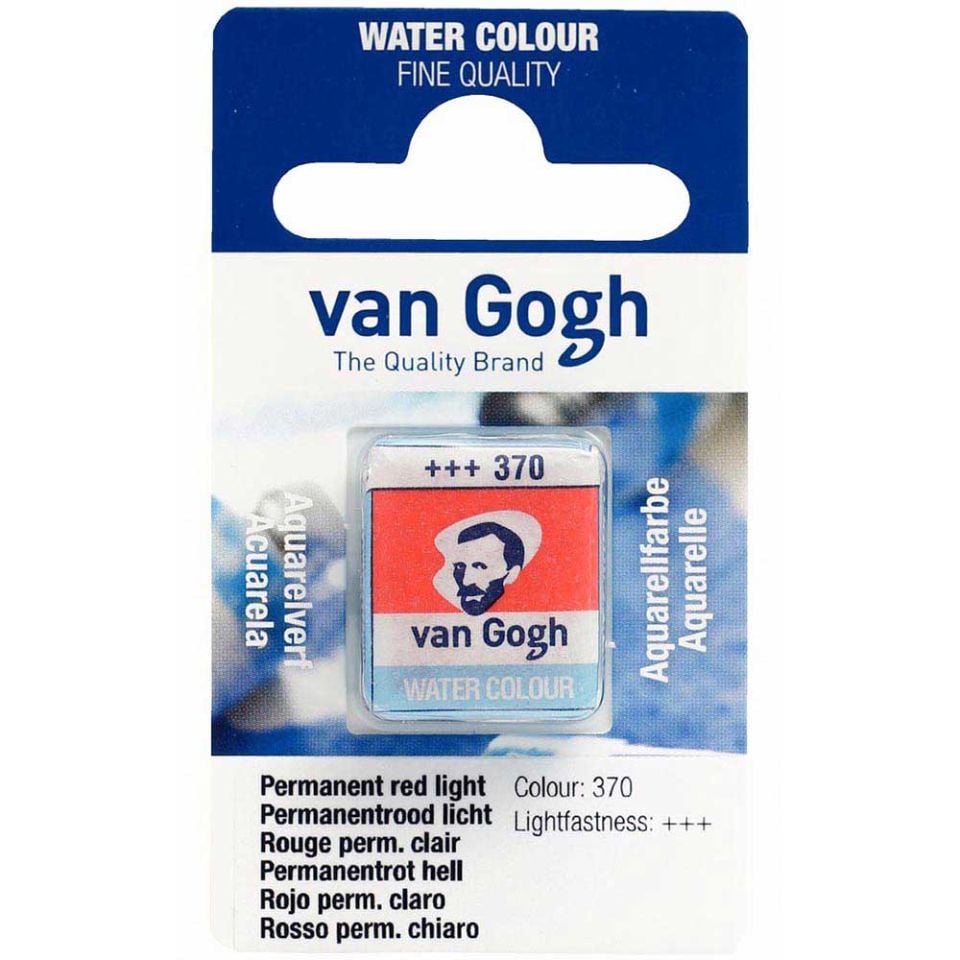 Van Gogh Sulu Boya Tablet Permanent Red Light